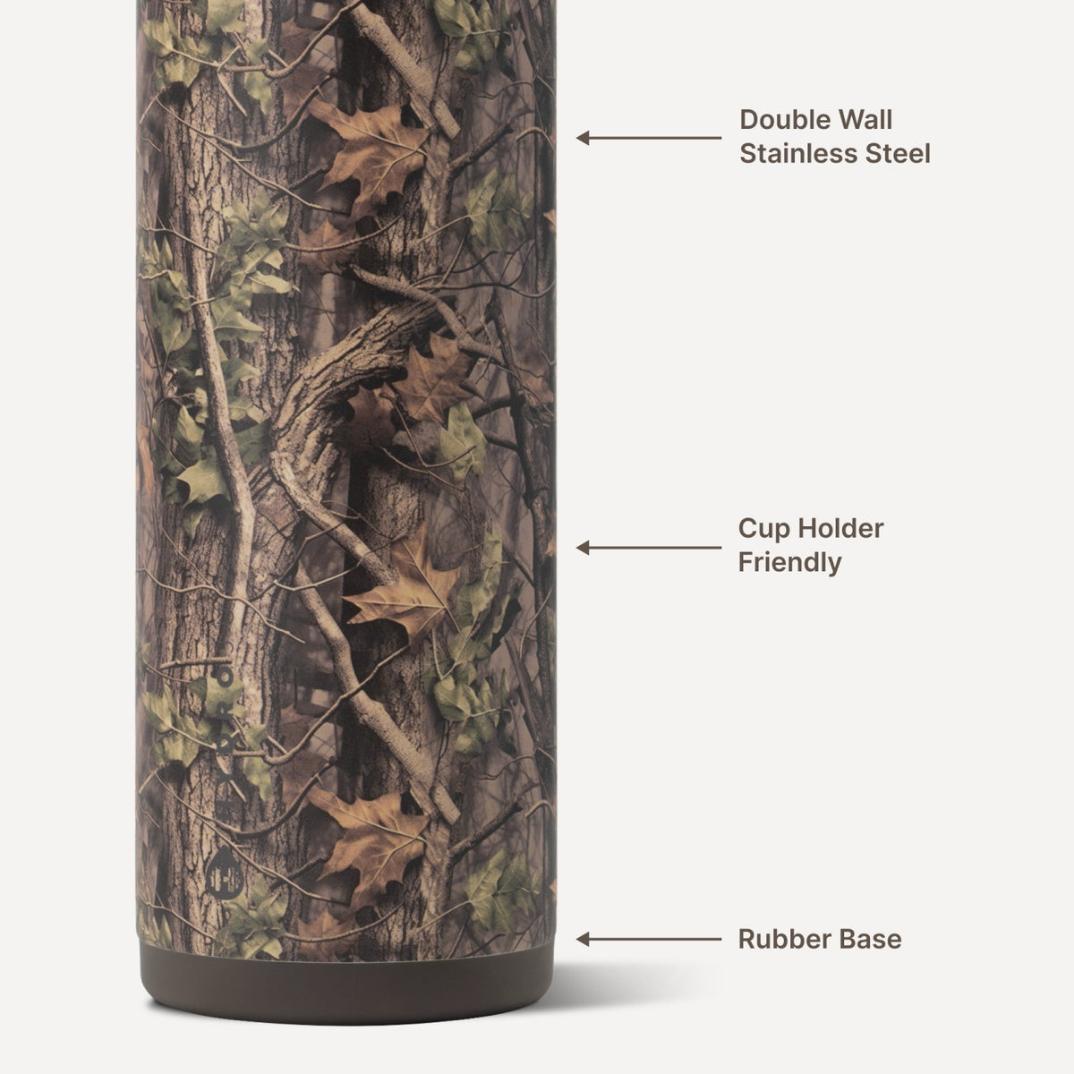 HYDROJUG HydroJug Ease2o 24oz - 2-in-1 Water Bottle with Soft Straw & Chug Spout – Woodland