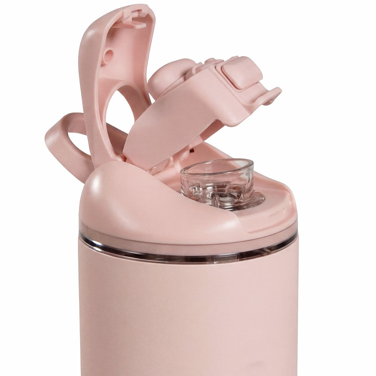 HYDROJUG HydroJug Ease2o 14oz - Leakproof 2-in-1 Kids Water Bottle with Straw & Chug Spout – Dusty Rose