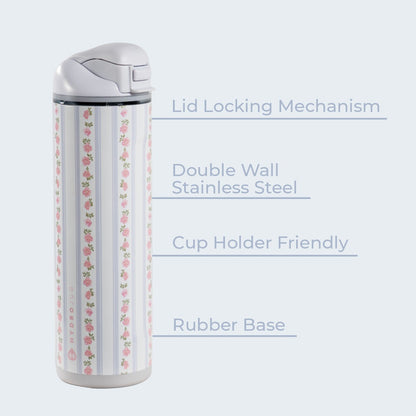 HYDROJUG HydroJug Ease2o 24oz - 2-in-1 Water Bottle with Soft Straw & Chug Spout – Primrose