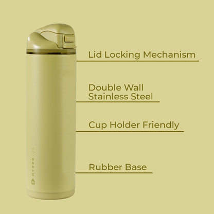 HYDROJUG HydroJug Ease2o 24oz - 2-in-1 Water Bottle with Soft Straw & Chug Spout – Olive