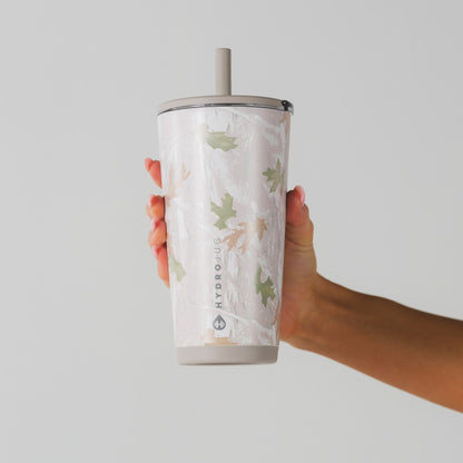 HYDROJUG HydroJug Everyday Tumbler 20oz - Ceramic-Lined Insulated Tumbler with Straw – Camo