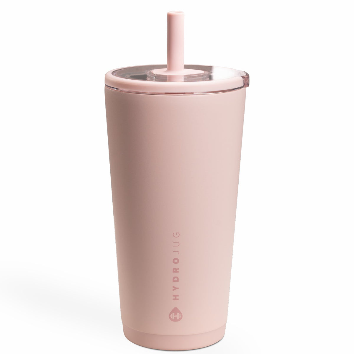 HYDROJUG HydroJug Everyday Tumbler 20oz - Ceramic-Lined Insulated Tumbler with Straw – Dusty Rose