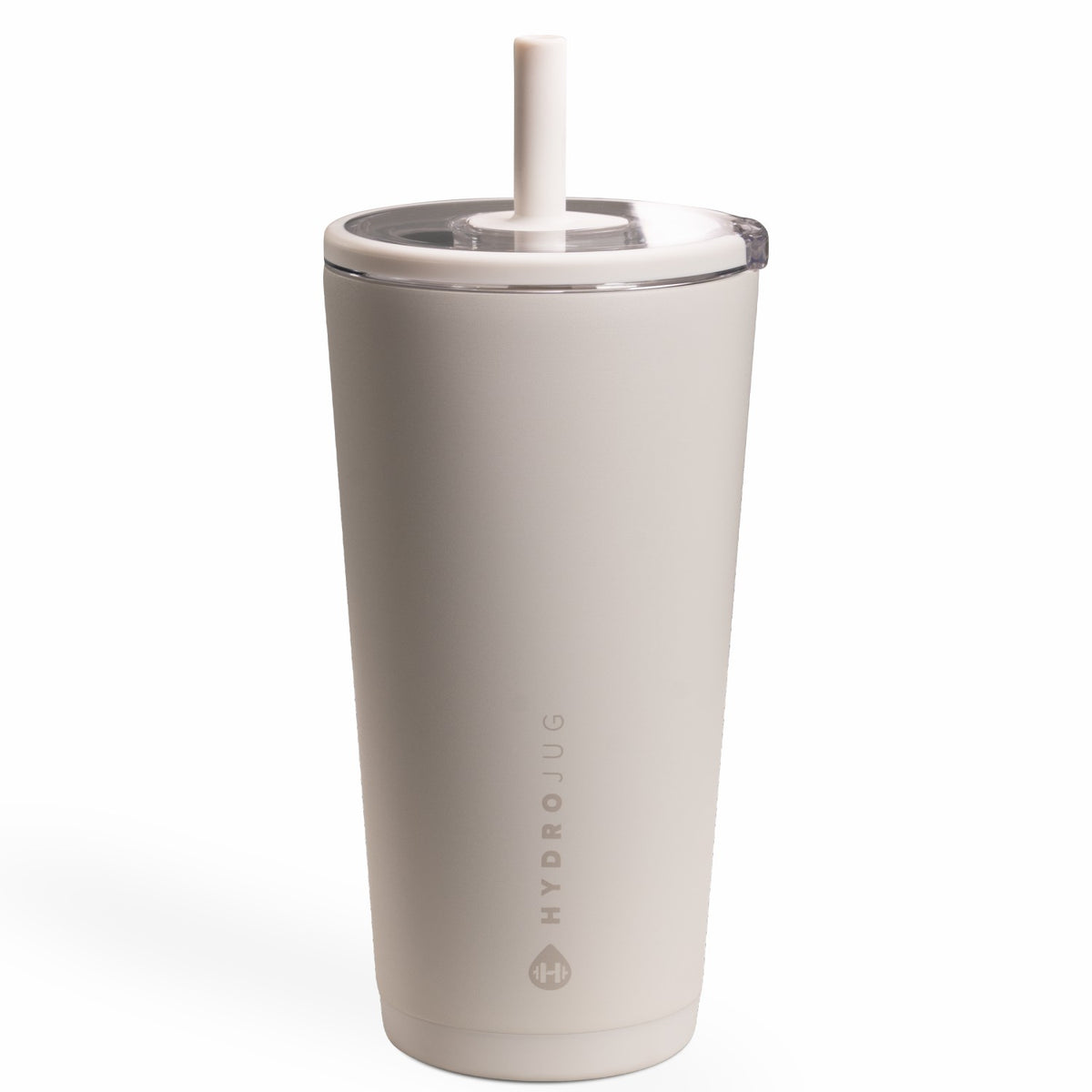 HYDROJUG HydroJug Everyday Tumbler 20oz - Ceramic-Lined Insulated Tumbler with Straw – Linen