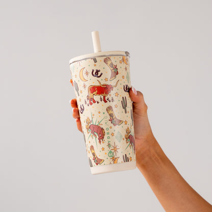 HYDROJUG HydroJug Everyday Tumbler 20oz - Ceramic-Lined Insulated Tumbler with Straw – Rodeo