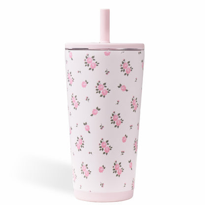 HYDROJUG HydroJug Everyday Tumbler 20oz - Ceramic-Lined Insulated Tumbler with Straw – Wildrose
