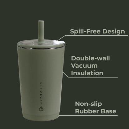 HYDROJUG HydroJug Everyday Tumbler 14oz - Ceramic-Lined Spill-Free Kids Tumbler – Courtyard
