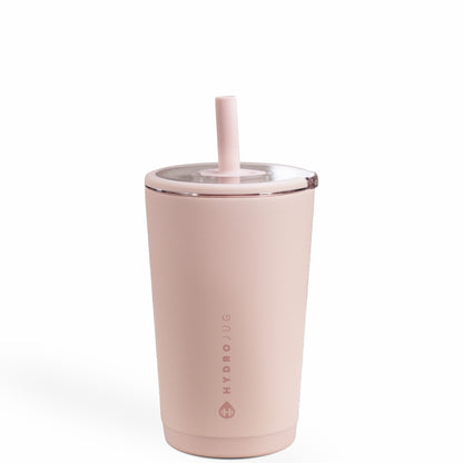 HYDROJUG HydroJug Everyday Tumbler 14oz - Ceramic-Lined Spill-Free Kids Tumbler – Dusty Rose