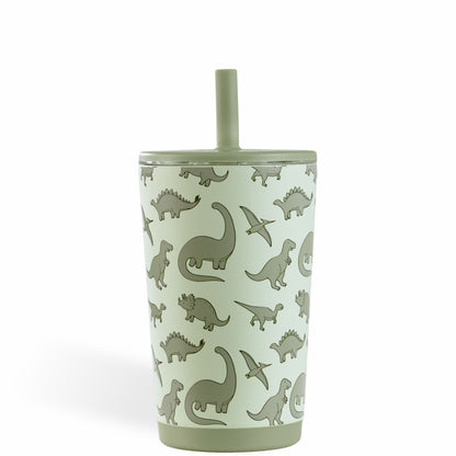 HYDROJUG HydroJug Everyday Tumbler 14oz - Ceramic-Lined Spill-Free Kids Tumbler – Dinosaur