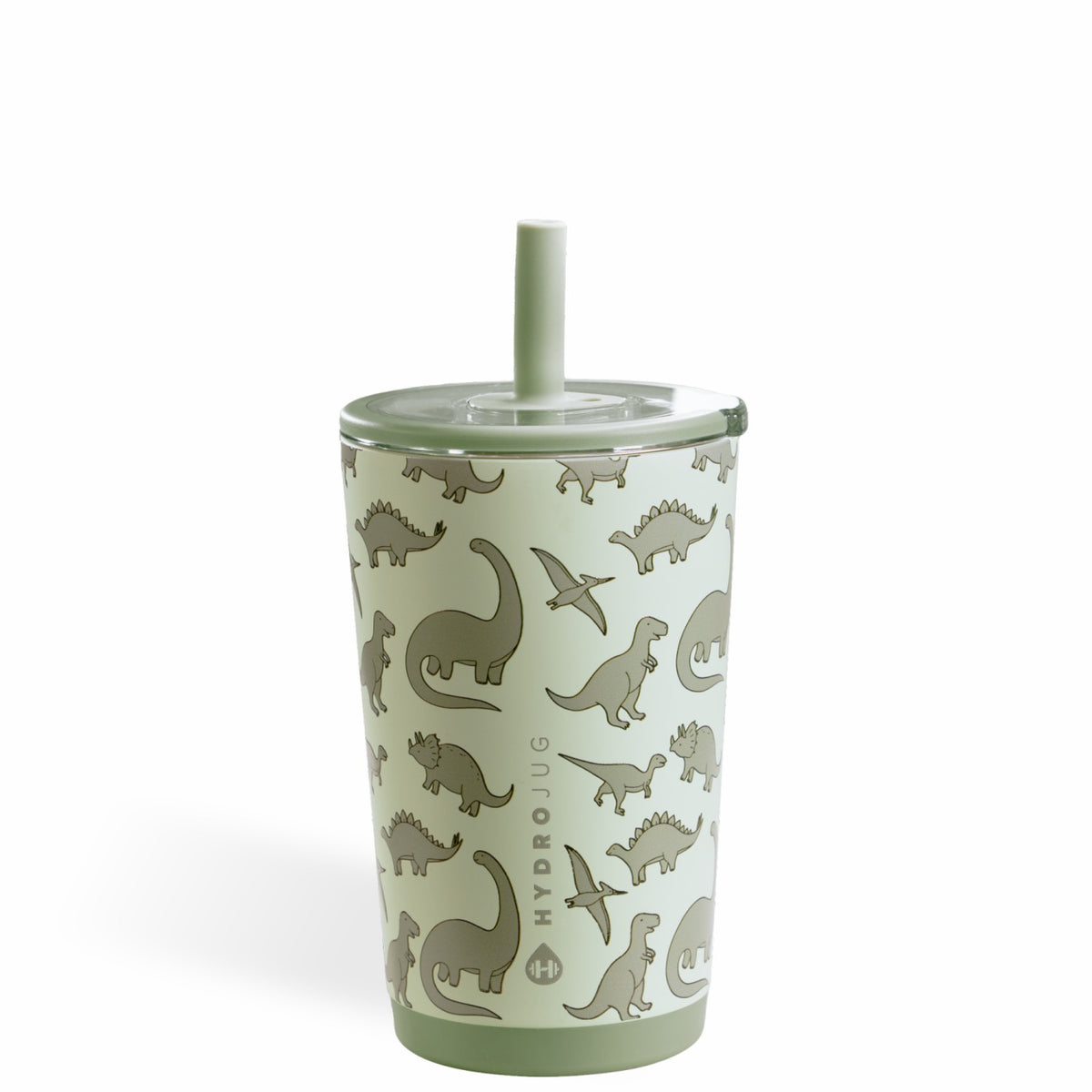 HYDROJUG HydroJug Everyday Tumbler 14oz - Ceramic-Lined Spill-Free Kids Tumbler – Dinosaur