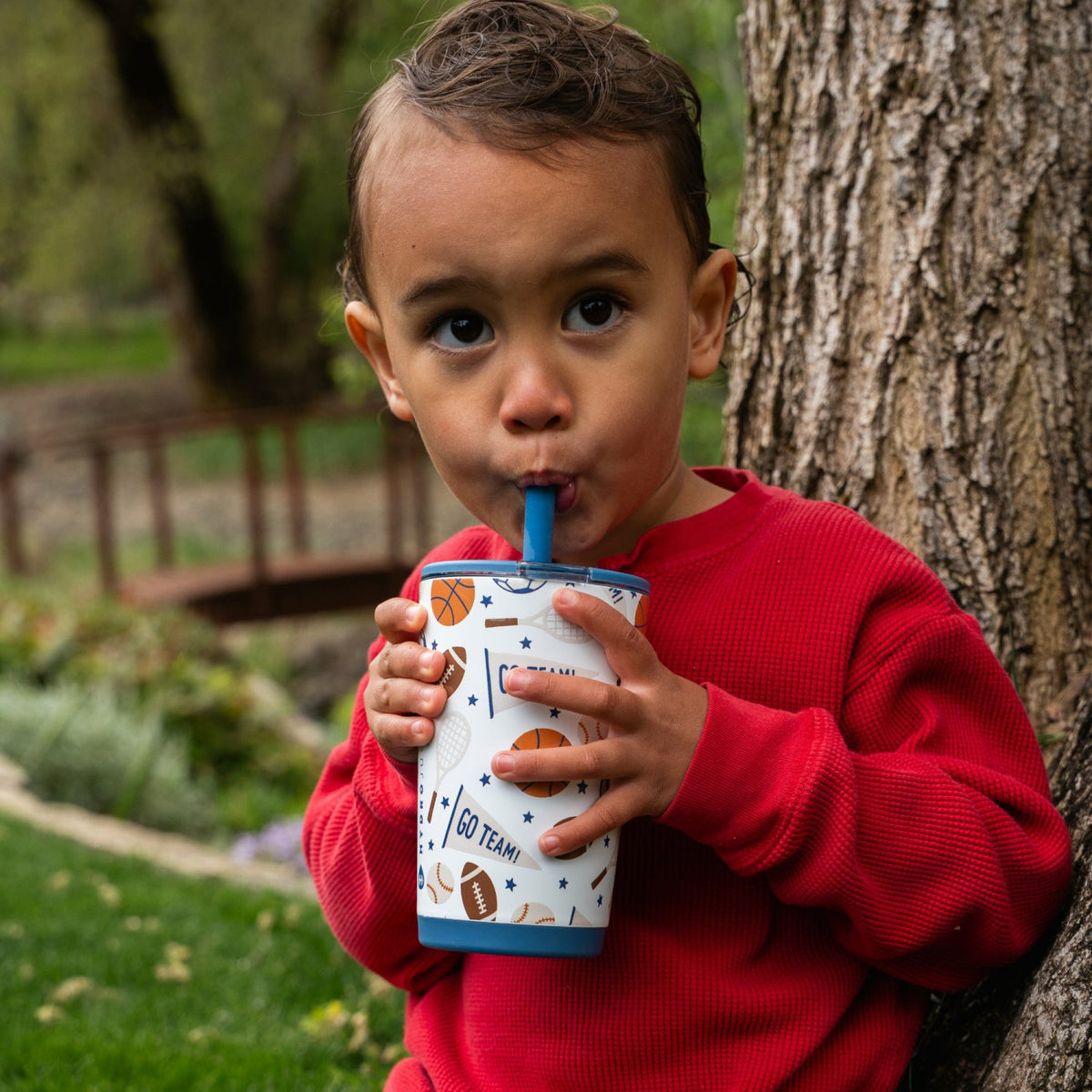 HYDROJUG HydroJug Everyday Tumbler 14oz - Ceramic-Lined Spill-Free Kids Tumbler – All-Stars
