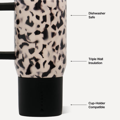 HYDROJUG HydroJug Coffee Traveler 20oz - Blonde Tortoise
