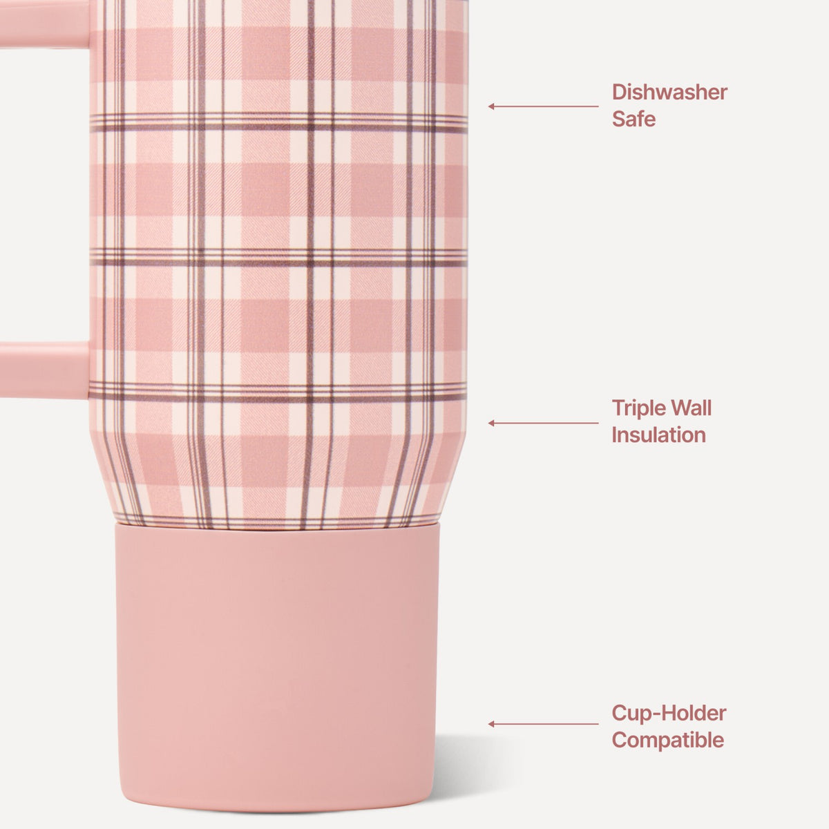 HYDROJUG HydroJug Coffee Traveler 20oz - Pillow Talk Plaid