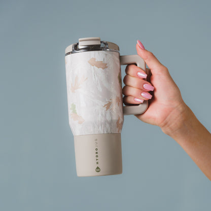 HYDROJUG HydroJug Coffee Traveler 20oz - Ceramic-Lined Insulated Travel Mug – Camo