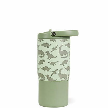HYDROJUG HydroJug Sport 14oz - Compact Leakproof Kids Water Bottle – Dinosaur