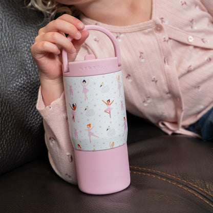 HYDROJUG HydroJug Sport 14oz - Compact Leakproof Kids Water Bottle – Ballerina