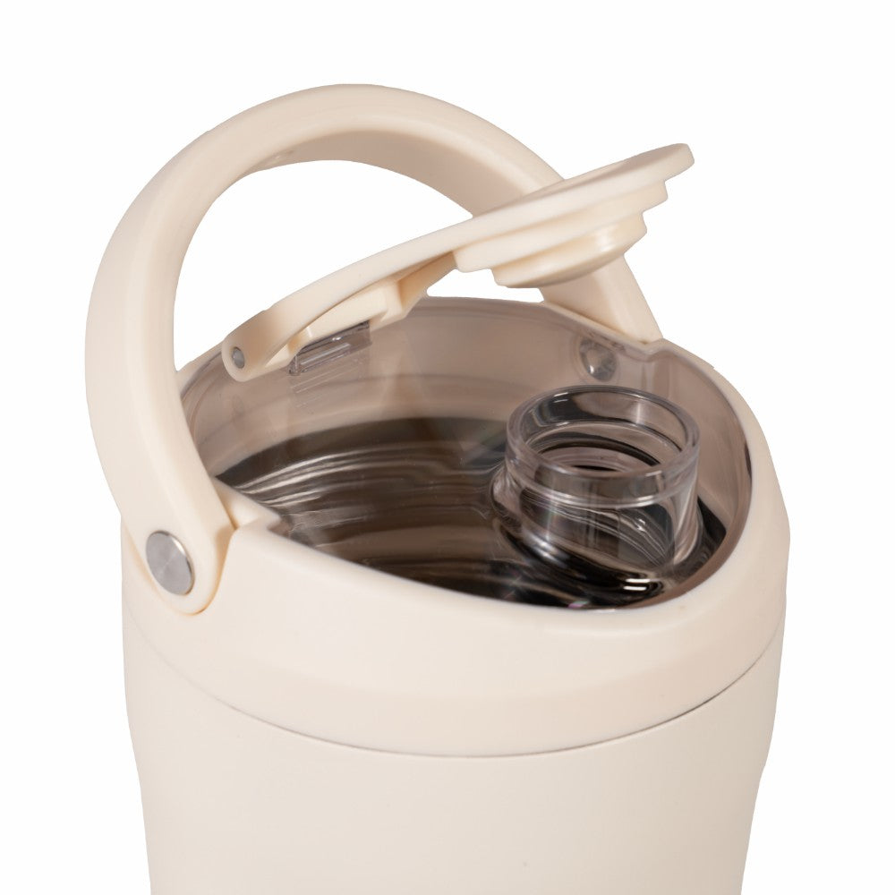 HYDROJUG HydroJug Insulated Shaker 24oz - Stainless Steel Protein Shaker, Silent Grate – Cream