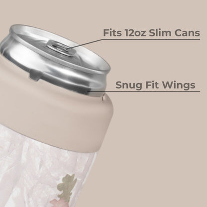 HYDROJUG HydroJug Slim Can Cooler 12oz - Insulated Stainless Steel Skinny Can Holder – Camo