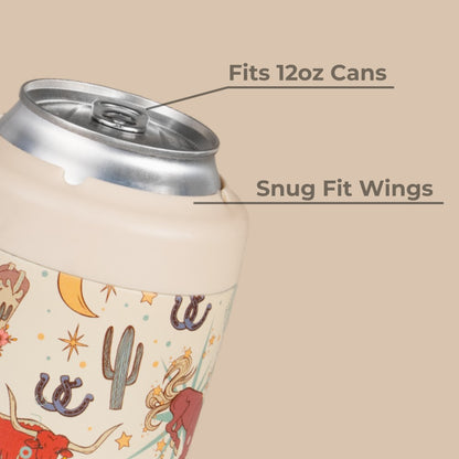 HYDROJUG HydroJug Can Cooler 12oz - 2-in-1 Insulated Standard Can Cooler, Screw-Top Lock – Rodeo
