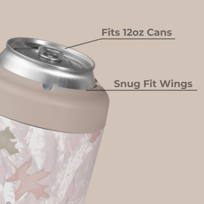 HYDROJUG HydroJug Can Cooler 12oz - 2-in-1 Insulated Standard Can Cooler, Screw-Top Lock – Camo