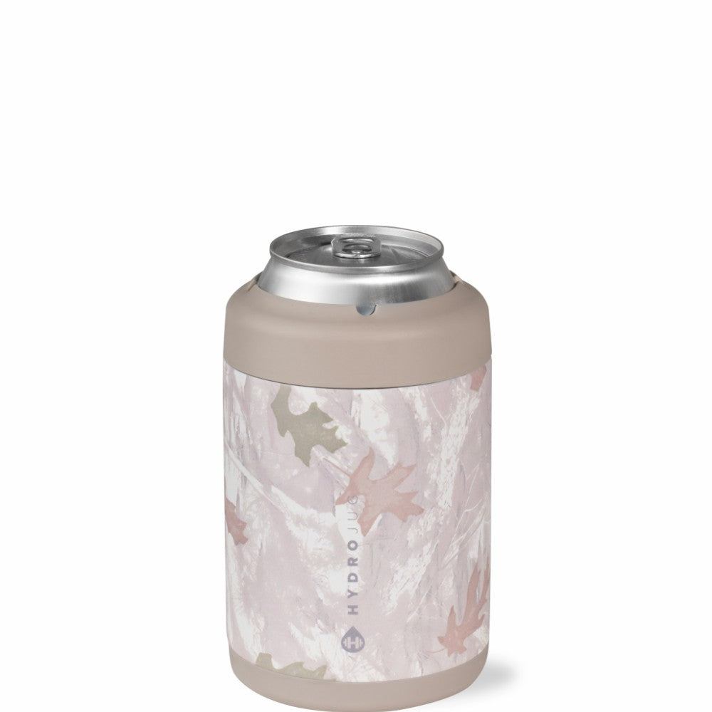 HYDROJUG HydroJug Can Cooler 12oz - 2-in-1 Insulated Standard Can Cooler, Screw-Top Lock – Camo