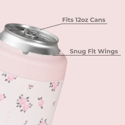 HYDROJUG HydroJug Can Cooler 12oz - 2-in-1 Insulated Standard Can Cooler, Screw-Top Lock – Wildrose