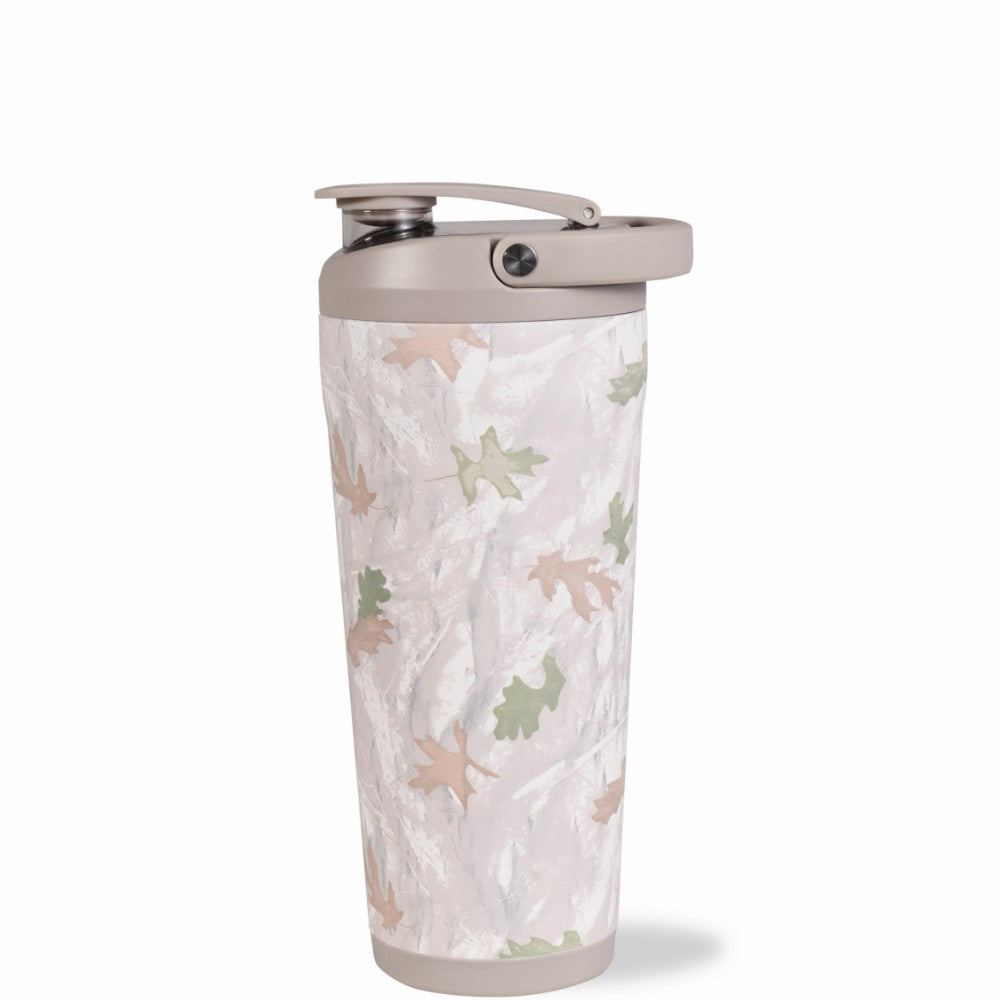 HYDROJUG HydroJug Insulated Shaker 24oz - Stainless Steel Protein Shaker, Silent Grate – Camo