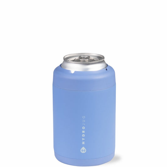 HYDROJUG HydroJug Can Cooler 12oz - 2-in-1 Insulated Standard Can Cooler, Screw-Top Lock – Light Blue