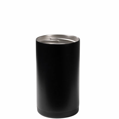 HYDROJUG HydroJug Can Cooler 16oz - 2-in-1 Insulated Tallboy Can Cooler, Screw-Top Lock – Black