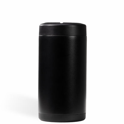 HYDROJUG HydroJug Can Cooler 16oz - 2-in-1 Insulated Tallboy Can Cooler, Screw-Top Lock – Black