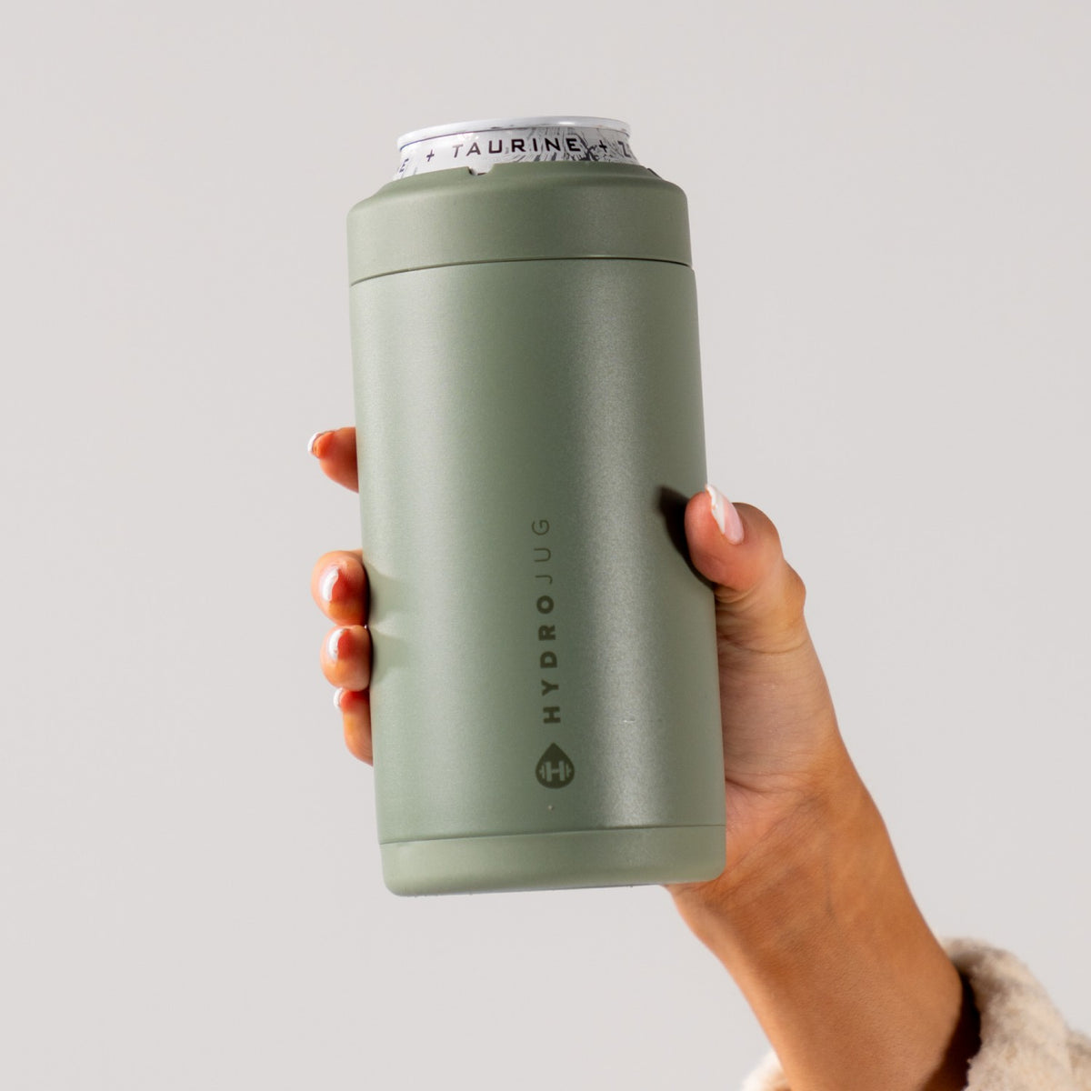 HYDROJUG HydroJug Can Cooler 16oz - 2-in-1 Insulated Tallboy Can Cooler, Screw-Top Lock – Courtyard