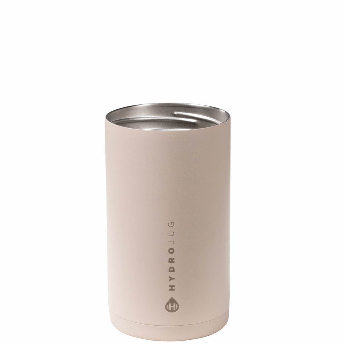 HYDROJUG HydroJug Can Cooler 16oz - 2-in-1 Insulated Tallboy Can Cooler, Screw-Top Lock – Dune