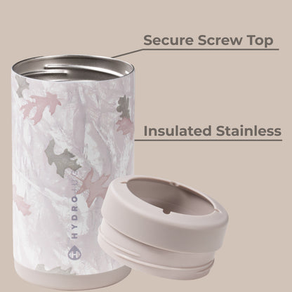 HYDROJUG HydroJug Can Cooler 16oz - 2-in-1 Insulated Tallboy Can Cooler, Screw-Top Lock – Camo