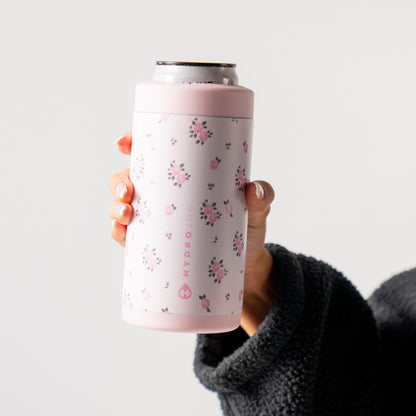 HYDROJUG HydroJug Can Cooler 16oz - 2-in-1 Insulated Tallboy Can Cooler, Screw-Top Lock – Wildrose