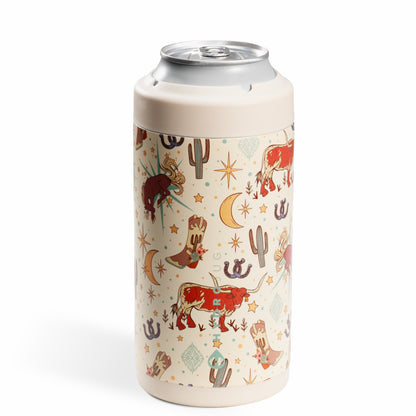 HYDROJUG HydroJug Can Cooler 16oz - 2-in-1 Insulated Tallboy Can Cooler, Screw-Top Lock – Rodeo