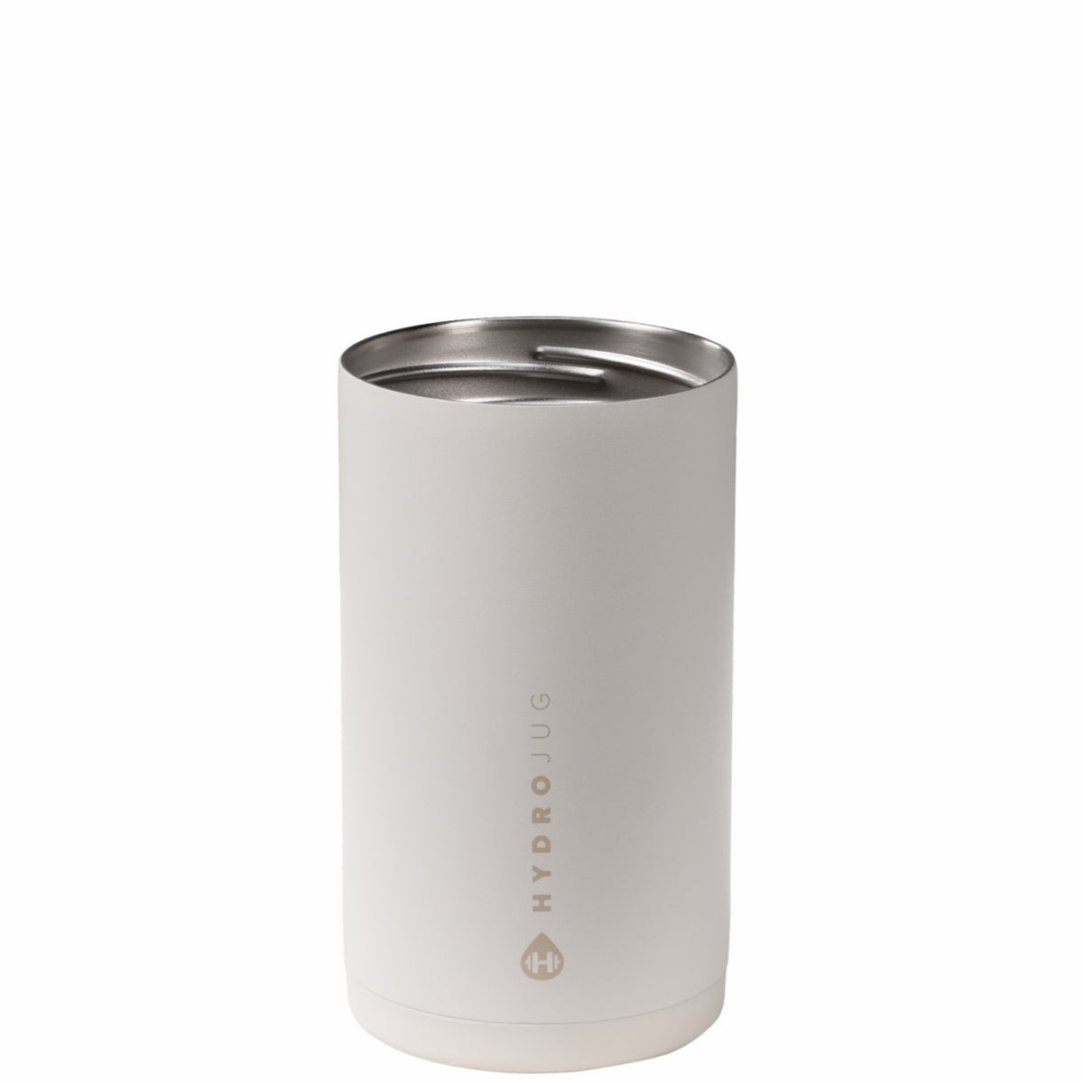 HYDROJUG HydroJug Can Cooler 16oz - 2-in-1 Insulated Tallboy Can Cooler, Screw-Top Lock – Linen