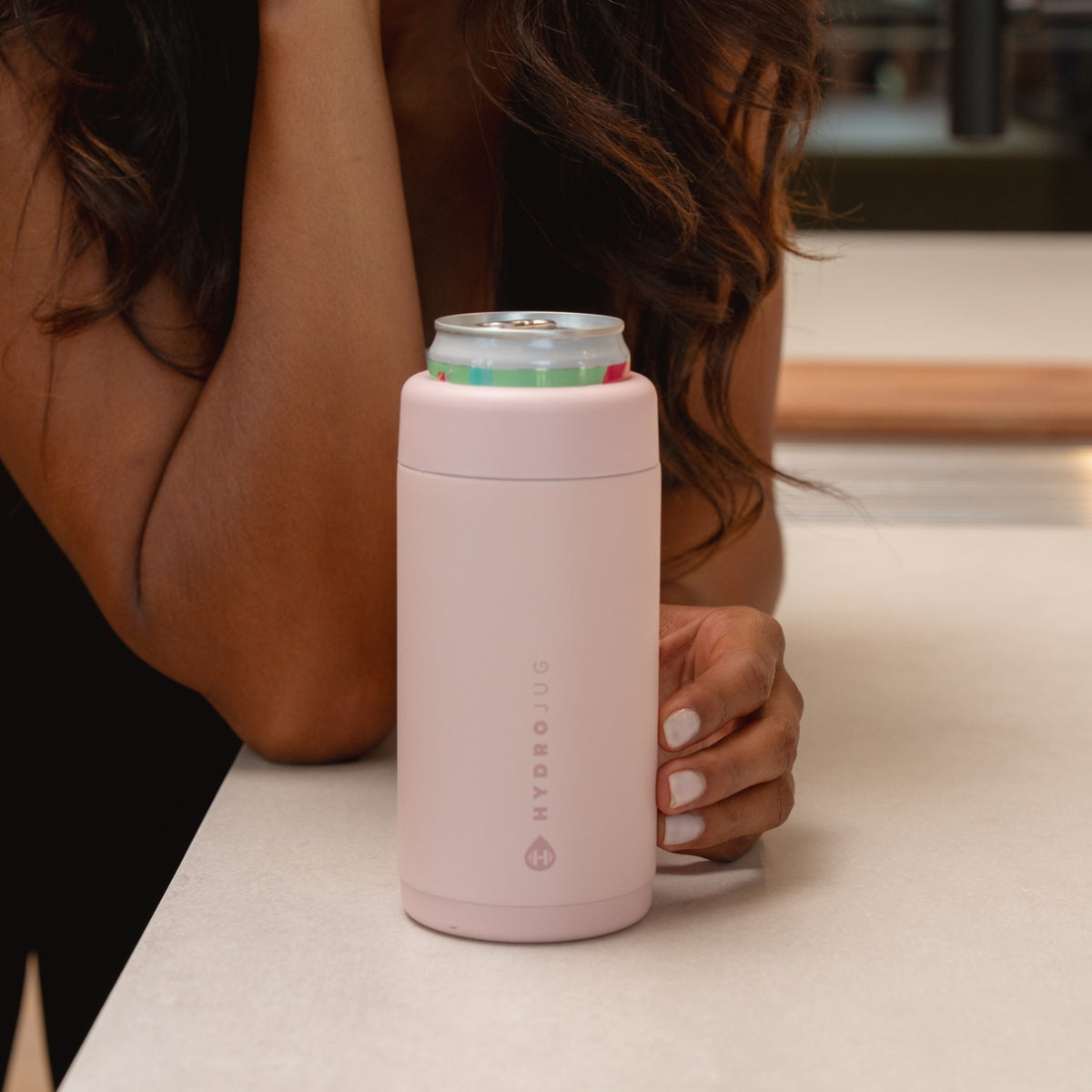 HYDROJUG HydroJug Slim Can Cooler 12oz - Dusty Rose