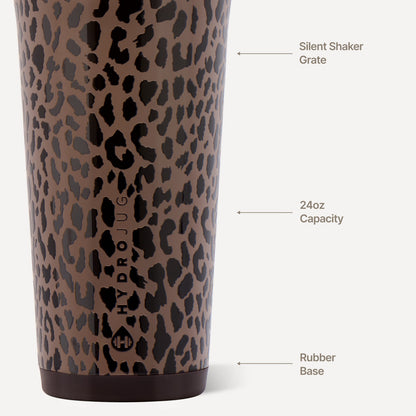 HYDROJUG HydroJug Insulated Shaker 24oz - Brown Leopard