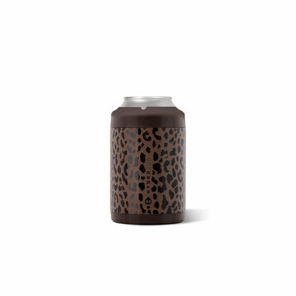 HYDROJUG HydroJug Standard Can Cooler 12oz - Brown Leopard