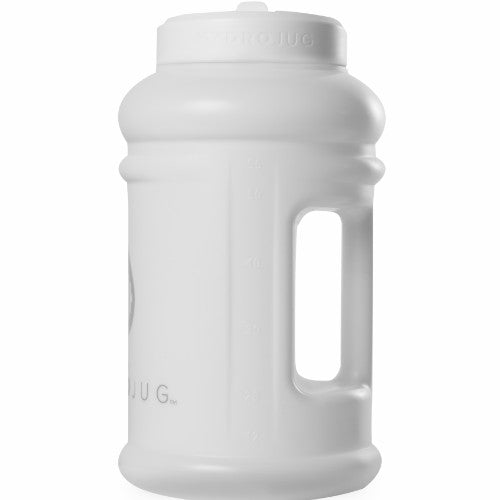 HYDROJUG HydroJug Pro Jug 73oz - Large BPA-Free Plastic Water Jug, Leakproof – White