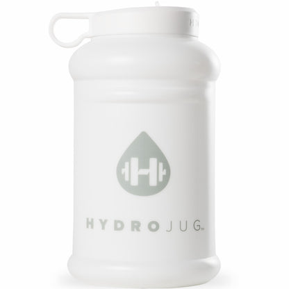 HYDROJUG HydroJug Pro Jug 73oz - Large BPA-Free Plastic Water Jug, Leakproof – White