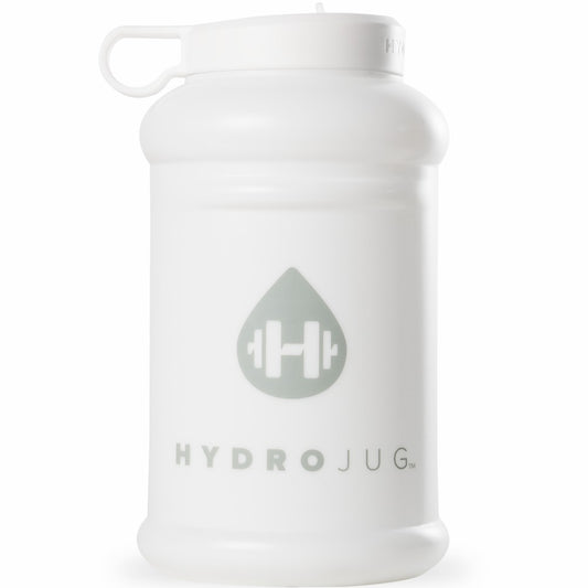 HYDROJUG HydroJug Pro Jug 73oz - Large BPA-Free Plastic Water Jug, Leakproof – White