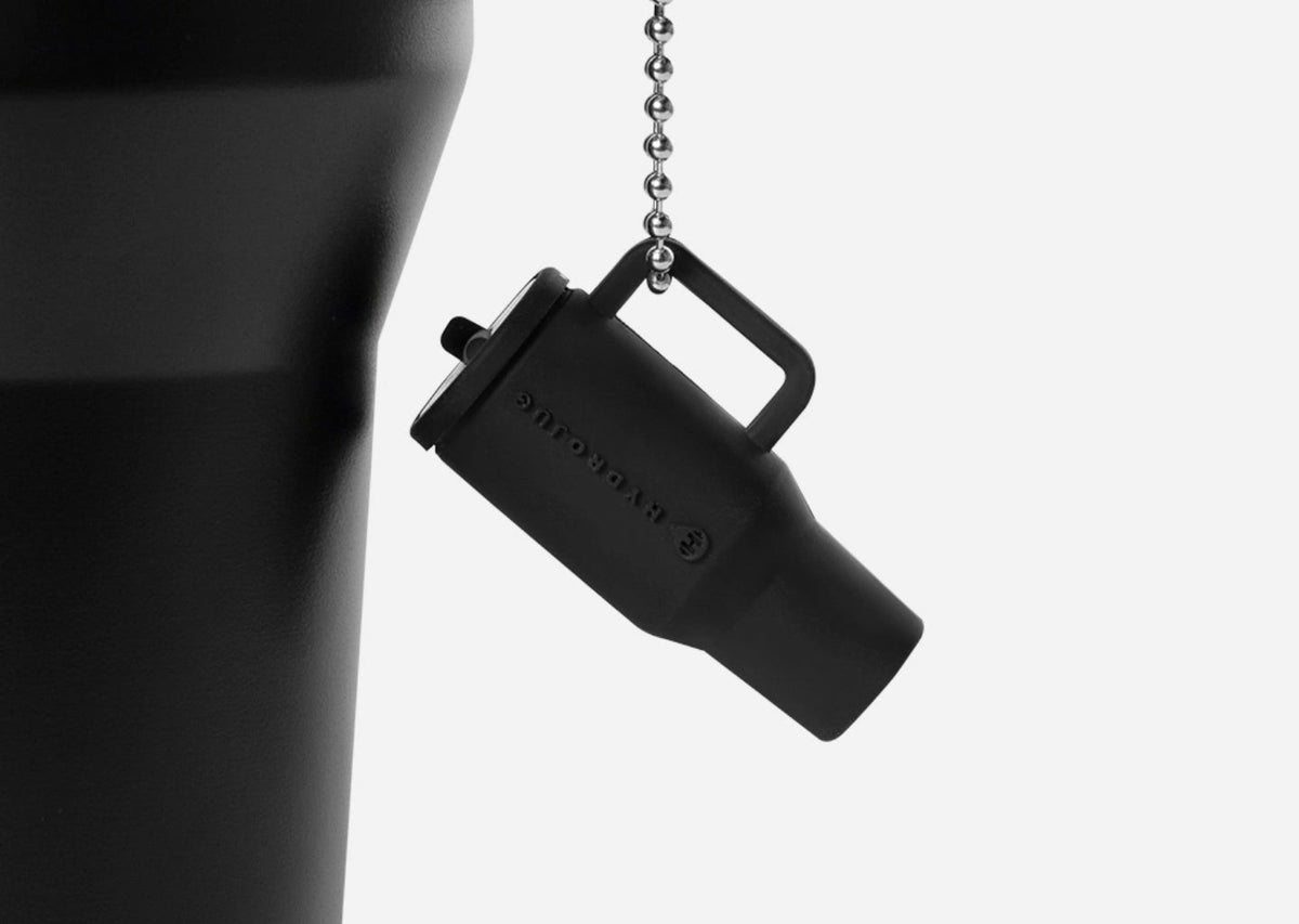 HYDROJUG HydroJug Traveler Keychain - Silicone Mini Traveler, Metal Chain
