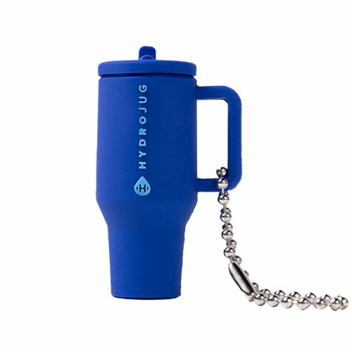 HYDROJUG HydroJug Traveler Keychain - Silicone Mini Traveler, Metal Chain
