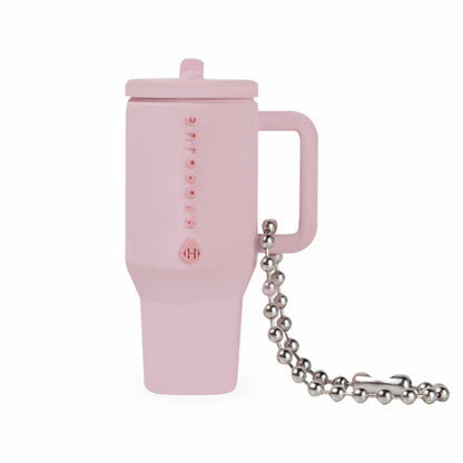 HYDROJUG HydroJug Traveler Keychain - Silicone Mini Traveler, Metal Chain