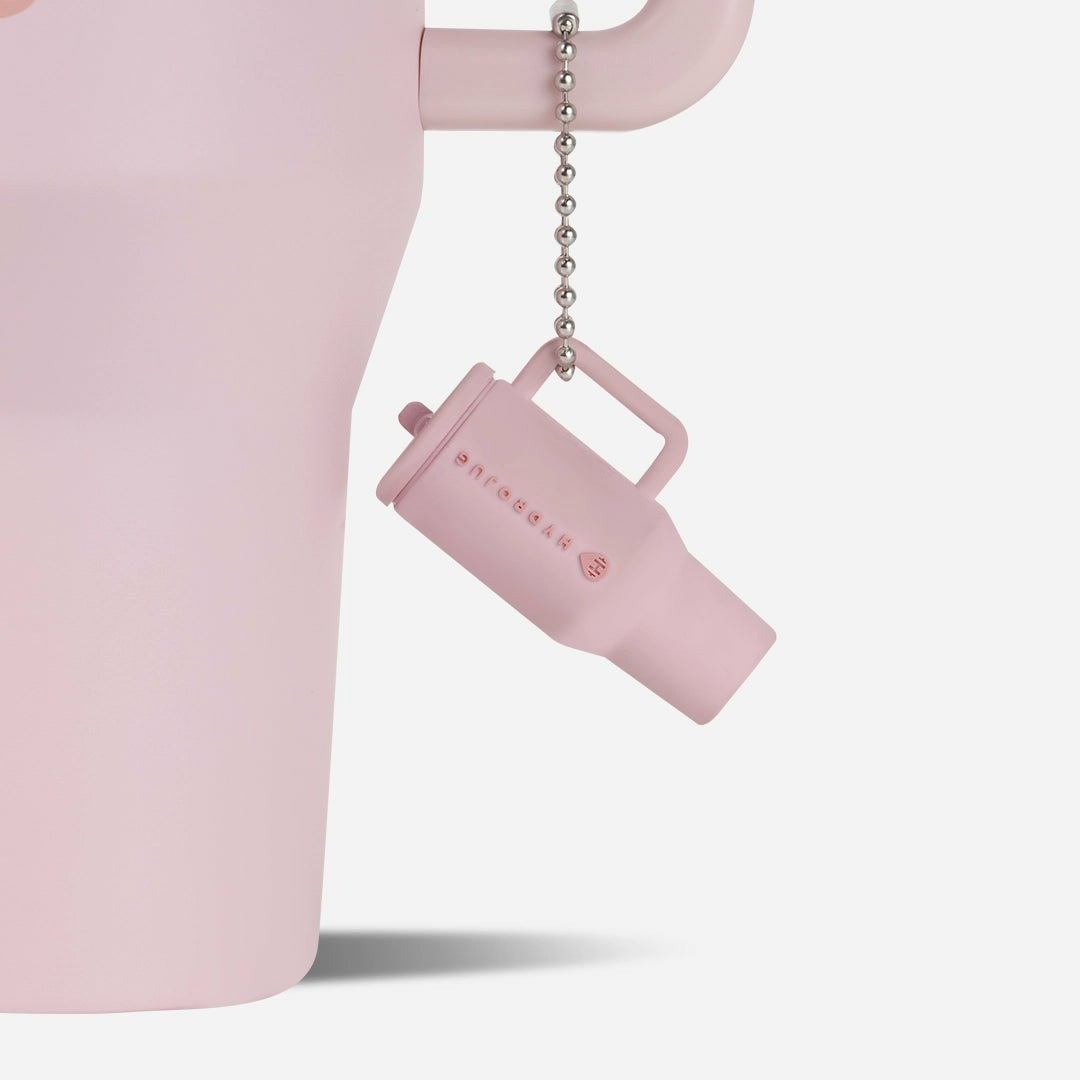 HYDROJUG HydroJug Traveler Keychain - Silicone Mini Traveler, Metal Chain