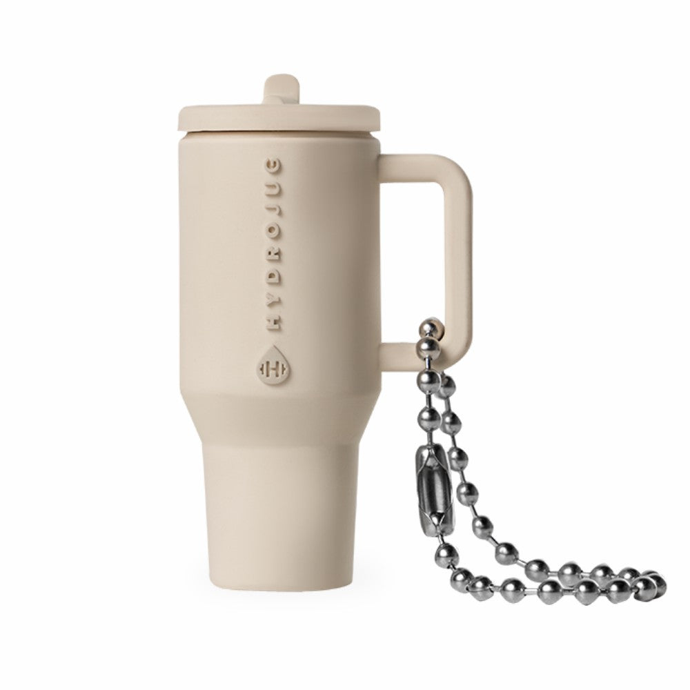 HYDROJUG HydroJug Traveler Keychain - Silicone Mini Traveler, Metal Chain