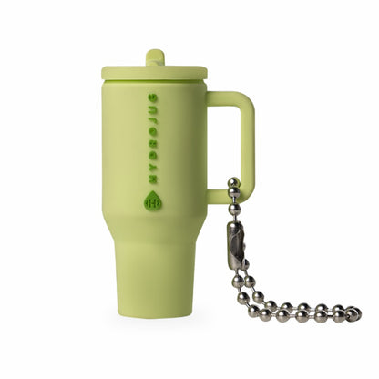 HYDROJUG HydroJug Traveler Keychain - Silicone Mini Traveler, Metal Chain