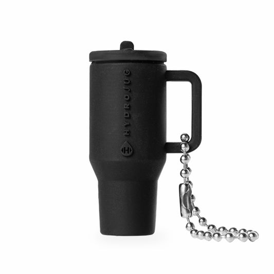HYDROJUG HydroJug Traveler Keychain - Silicone Mini Traveler, Metal Chain