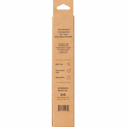 HYDROJUG HydroJug Sport 32oz Straw Pack - 4 Replacement Straws, BPA-Free
