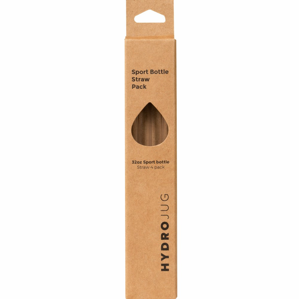HYDROJUG HydroJug Sport 32oz Straw Pack - 4 Replacement Straws, BPA-Free